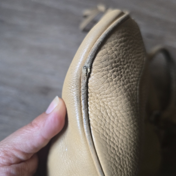 Prada Tan Leather Tote with Structured Design Large - Picture 10 of 16